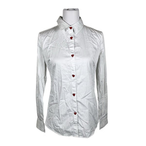 Unisex Love Moschino - Blouse, size 36 - White (2)