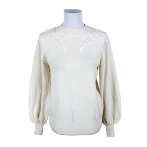 Unisex See by Chloé - Sweater, size 40 - Natural white (1)
