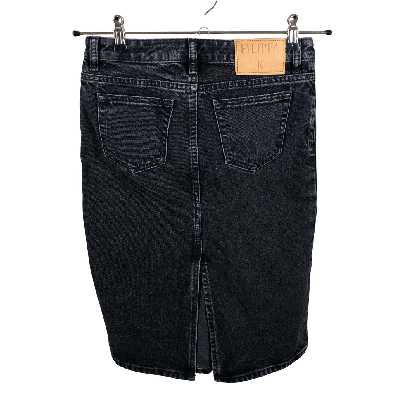 Unisex Filippa K. - Denim skirt, size 32 - Gray (3)