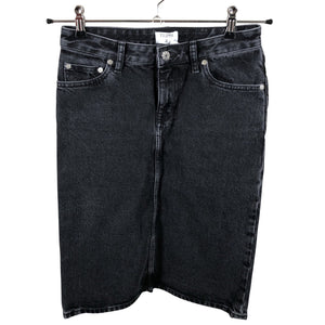 Unisex Filippa K. - Denim skirt, size 32 - Gray (2)