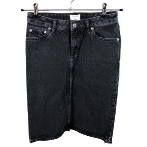 Unisex Filippa K. - Denim skirt, size 32 - Gray (1)
