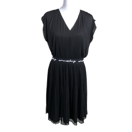 Unisex Armani Exchange - Schiffon dress, size 36 - Black ()