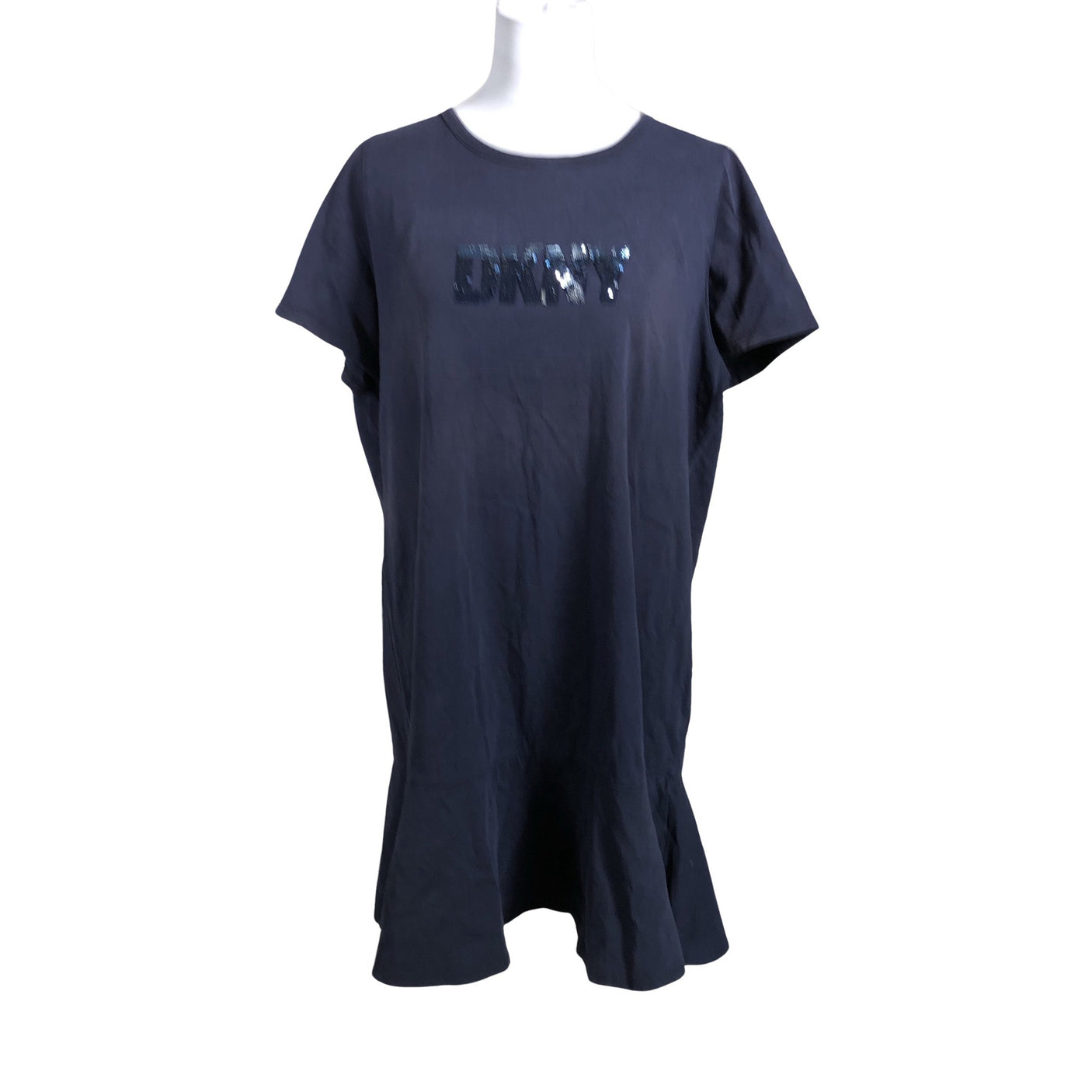 Unisex DKNY - Tricot dress, size 36 - Blue (1)