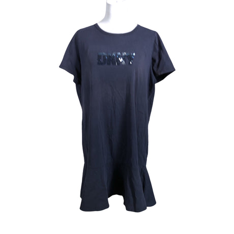 Unisex DKNY - Tricot dress, size 36 - Blue ()