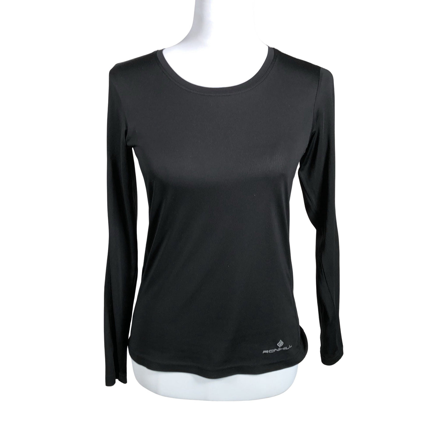 Unisex Ronhill - Sports shirt, long sleeve, size 34 - Black (1)