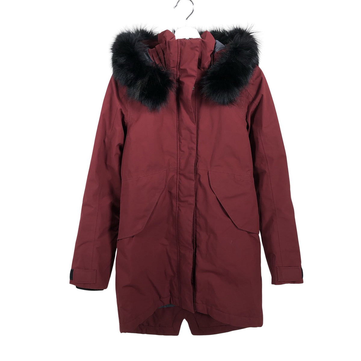 Unisex Didriksons - Winter jacket, size 164 - 170 - Wine red (1)