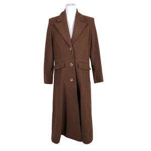 Unisex Handmade - Wool coat, size 40 - Brown (1)