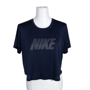 Unisex Nike - Sports shirt, short sleeve, size Ei kokoa - Blue (2)