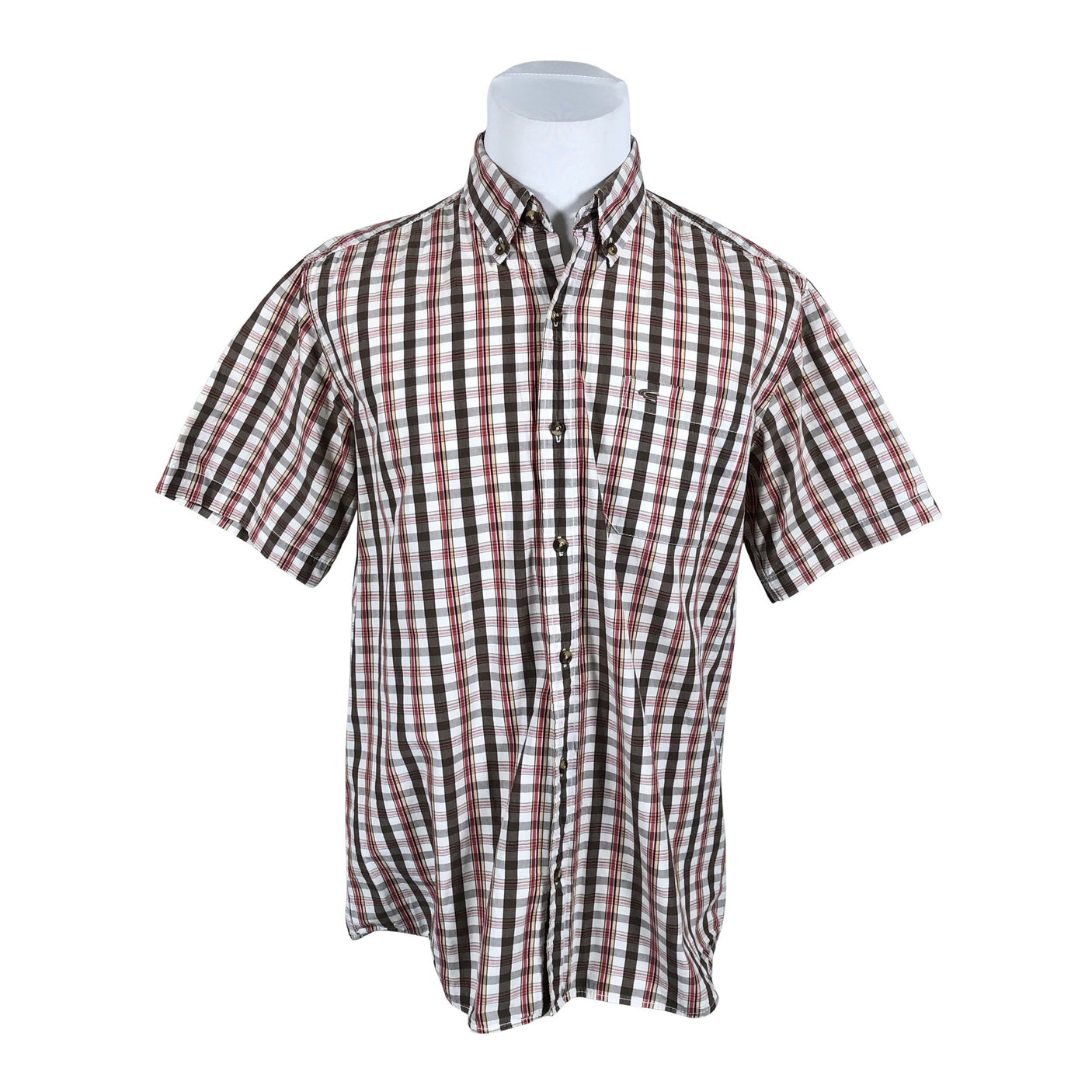 Unisex Camel Active - Collared shirt, size L - Brown (1)