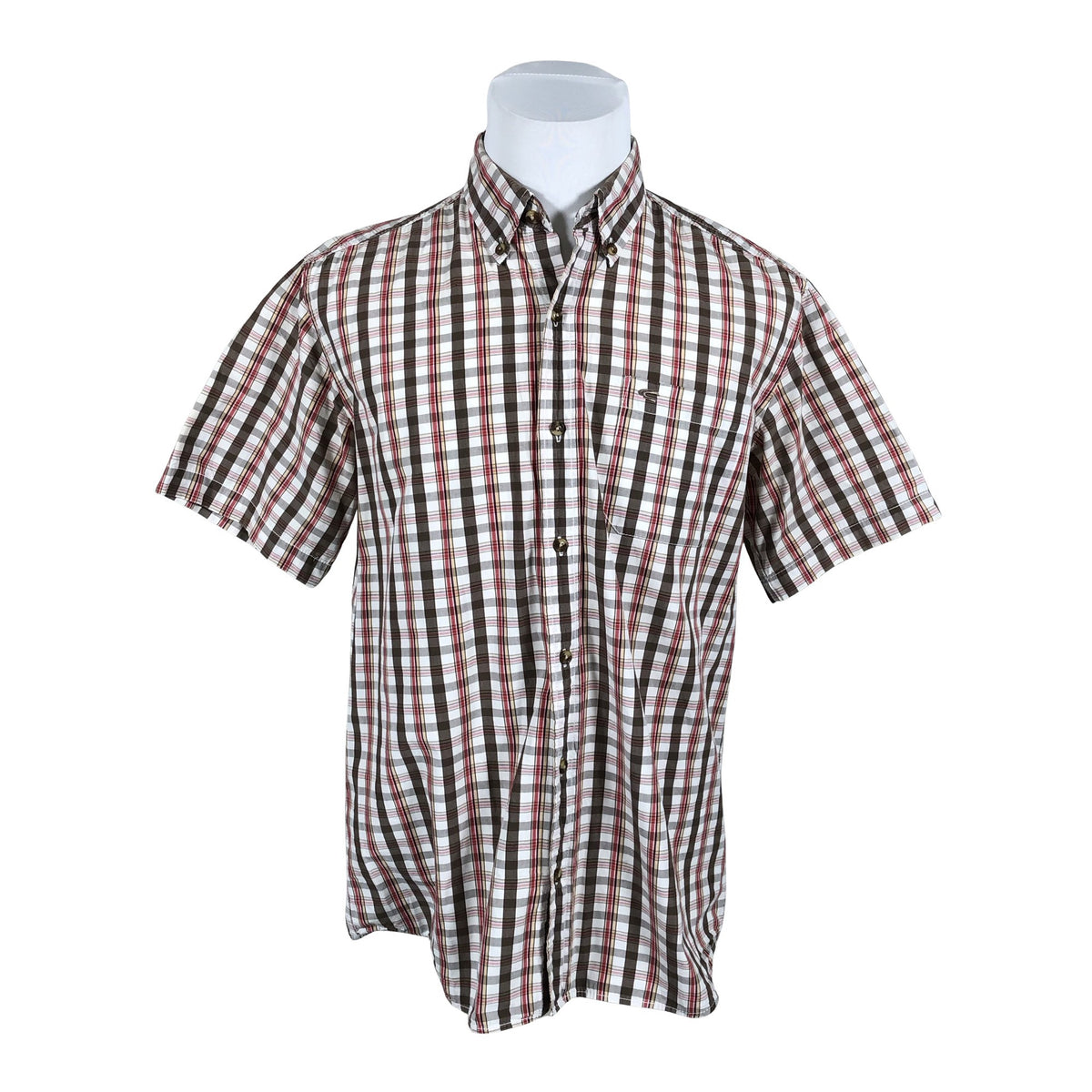 Unisex Camel Active - Collared shirt, size L - Brown (1)