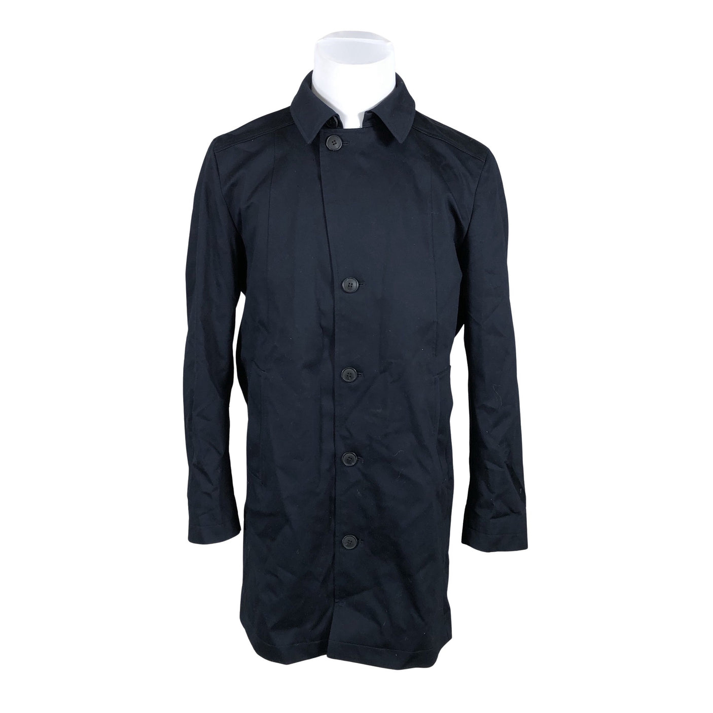 Unisex Selected - Trench coat, size M - Blue (1)