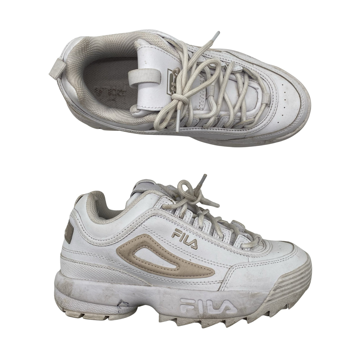 Unisex Fila - Casual sneakers, size 37 - White (1)