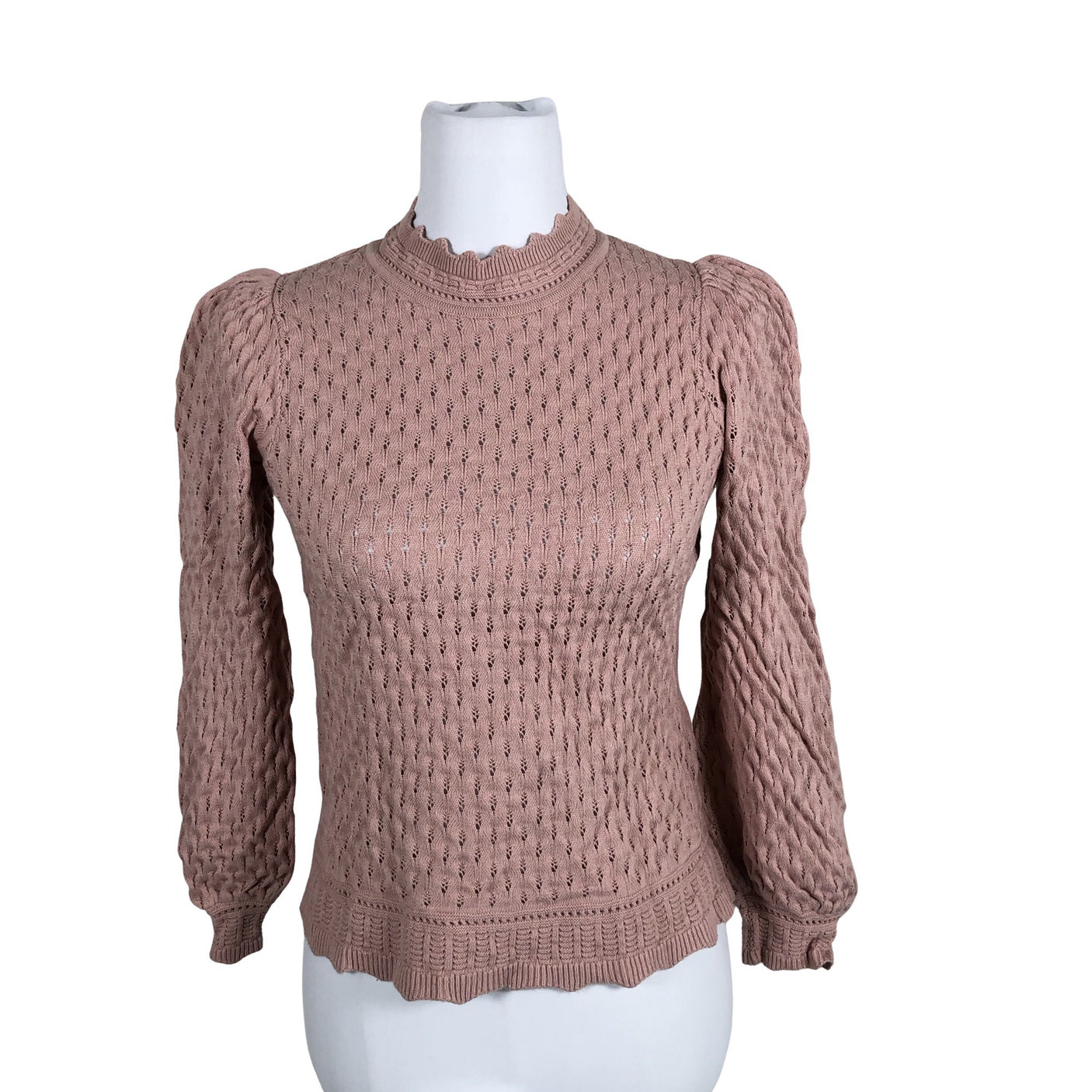 Unisex Free Quent - Sweater, size 32 - Light pink (1)