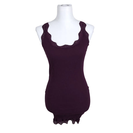 Unisex Rosemunde - Tricot tank top, size 36 - Violet ()