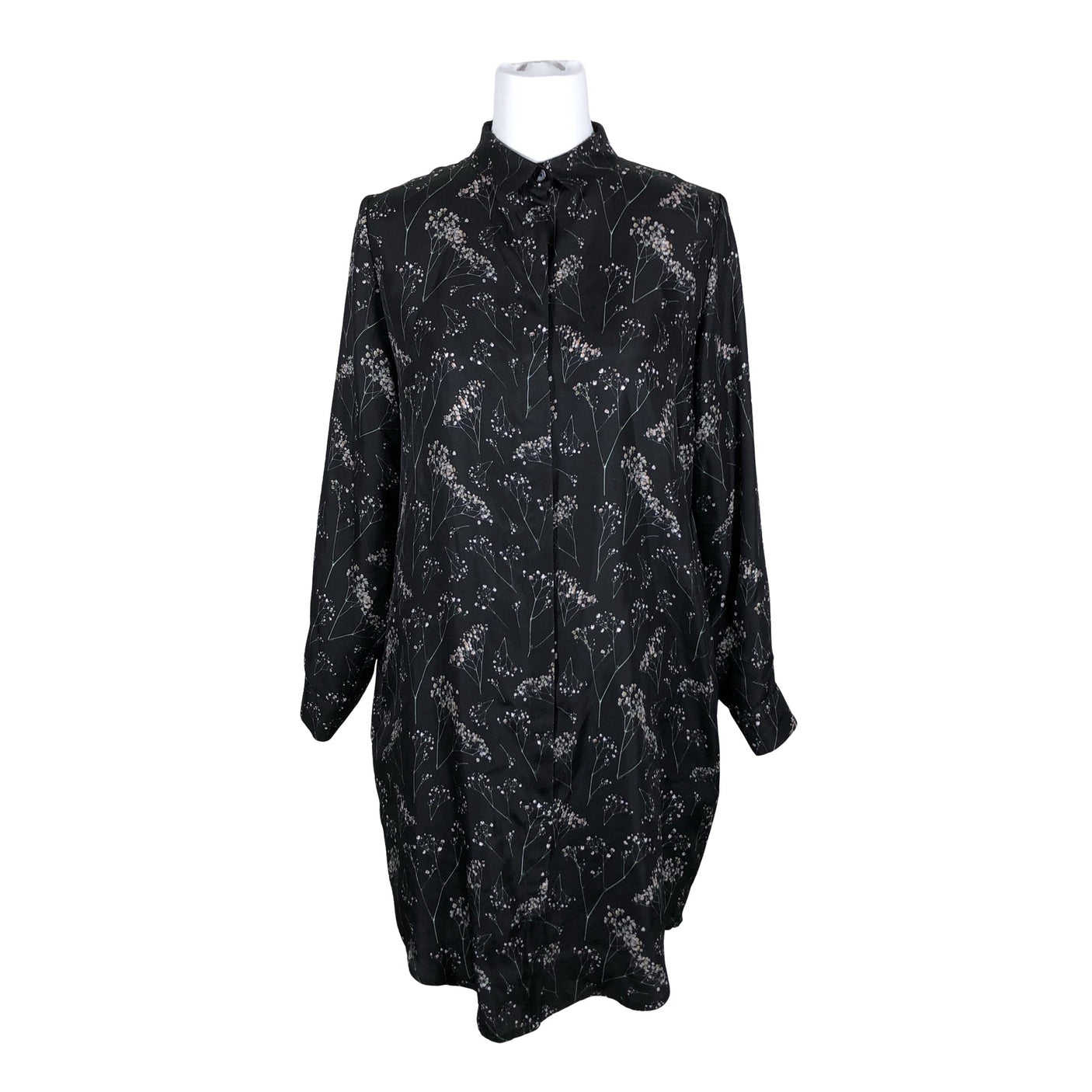 Unisex Uhana Design - Schiffon dress, size 38 - Black (1)