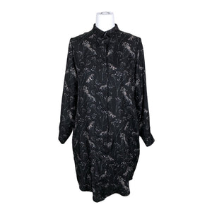 Unisex Uhana Design - Schiffon dress, size 38 - Black (1)