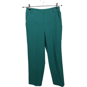 Unisex Kaffe - Straight leg trousers, size 34 - Green (1)