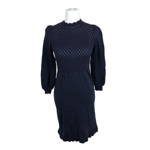 Unisex Free Quent - Knit dress, size 34 - Blue (1)