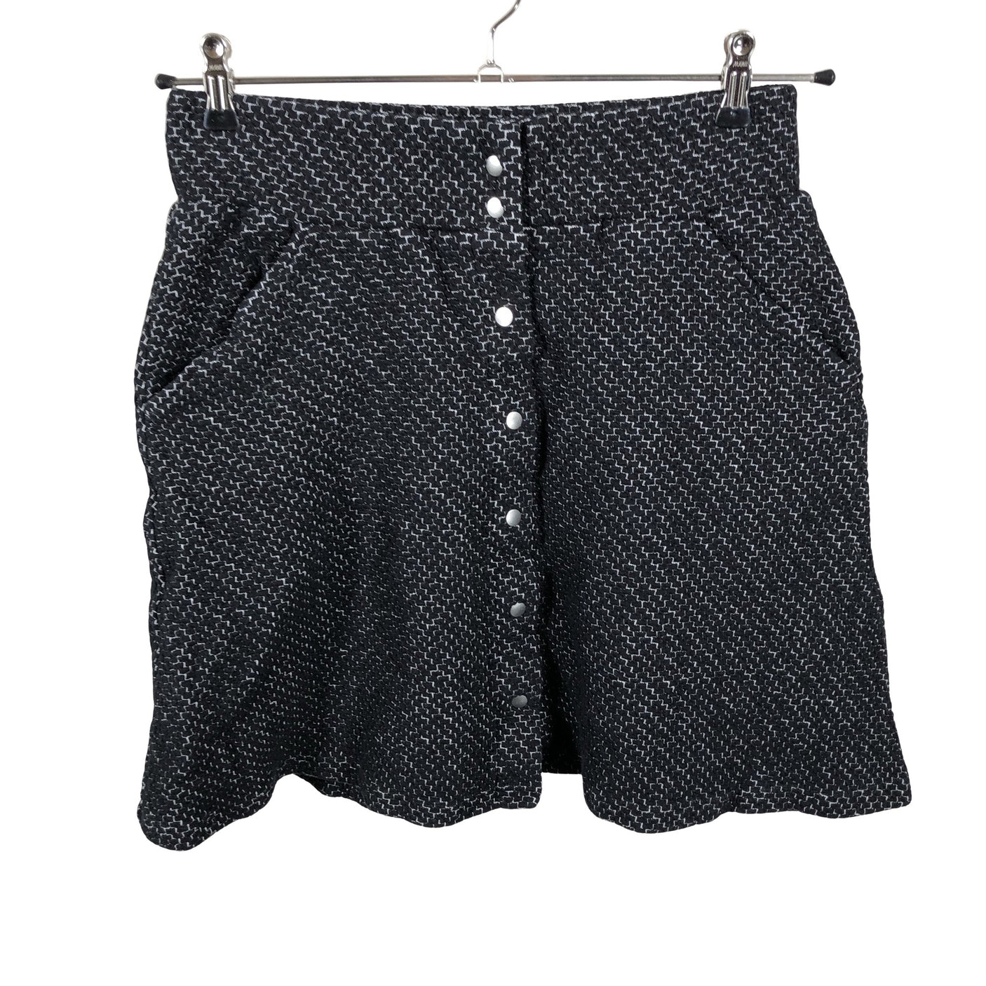 Unisex Nouki - Tricot skirt, size 38 - Black (2)