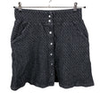 Unisex Nouki - Tricot skirt, size 38 - Black ()