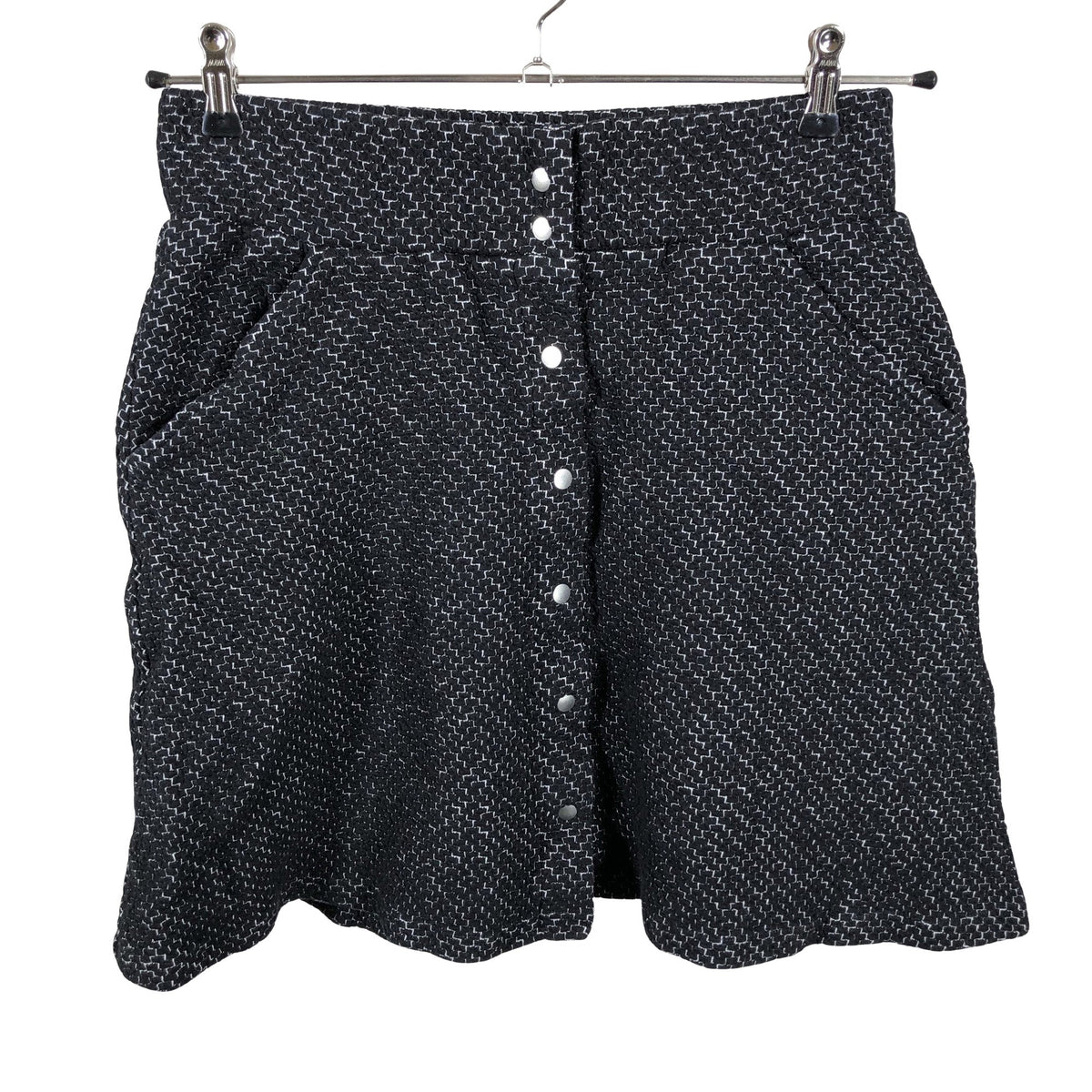 Unisex Nouki - Tricot skirt, size 38 - Black (1)