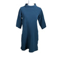 Unisex Ommellinen - Tricot tunic, size 36 - Blue ()