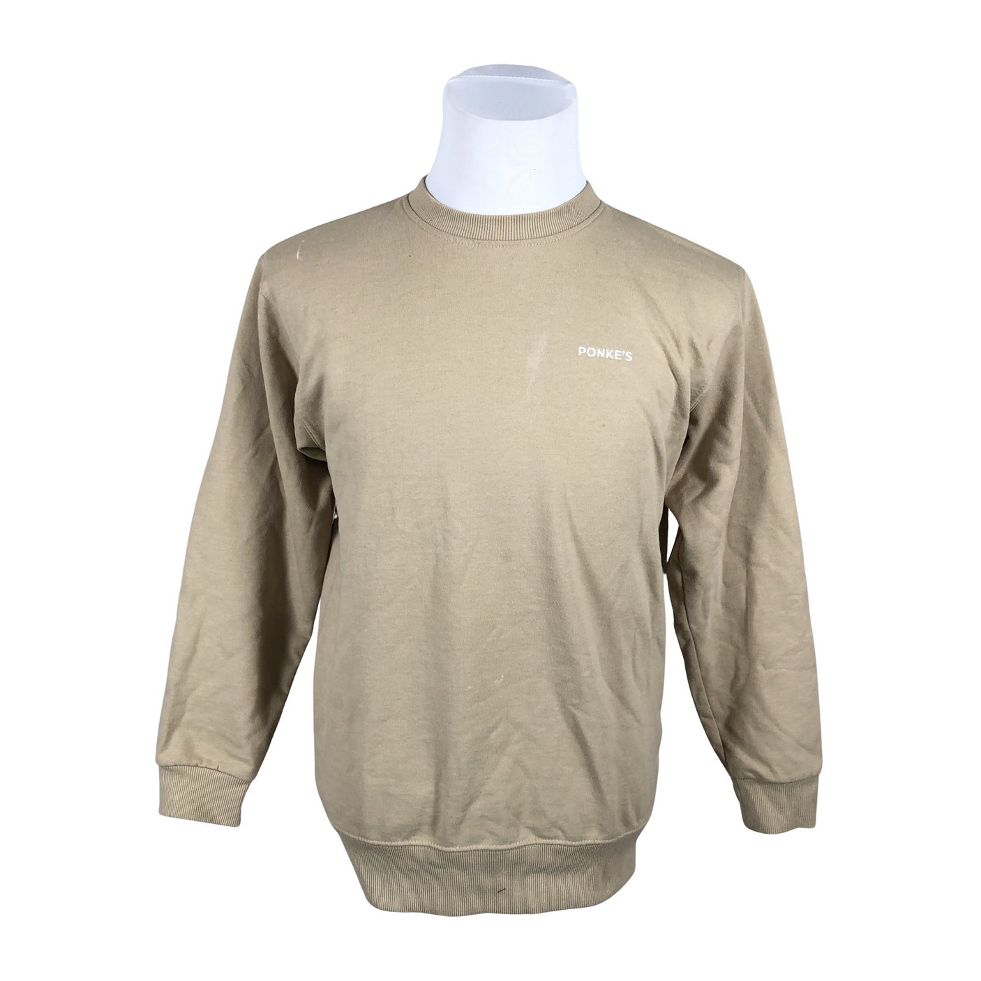 Unisex Ponke's - Sweatshirt, size M - Beige (1)