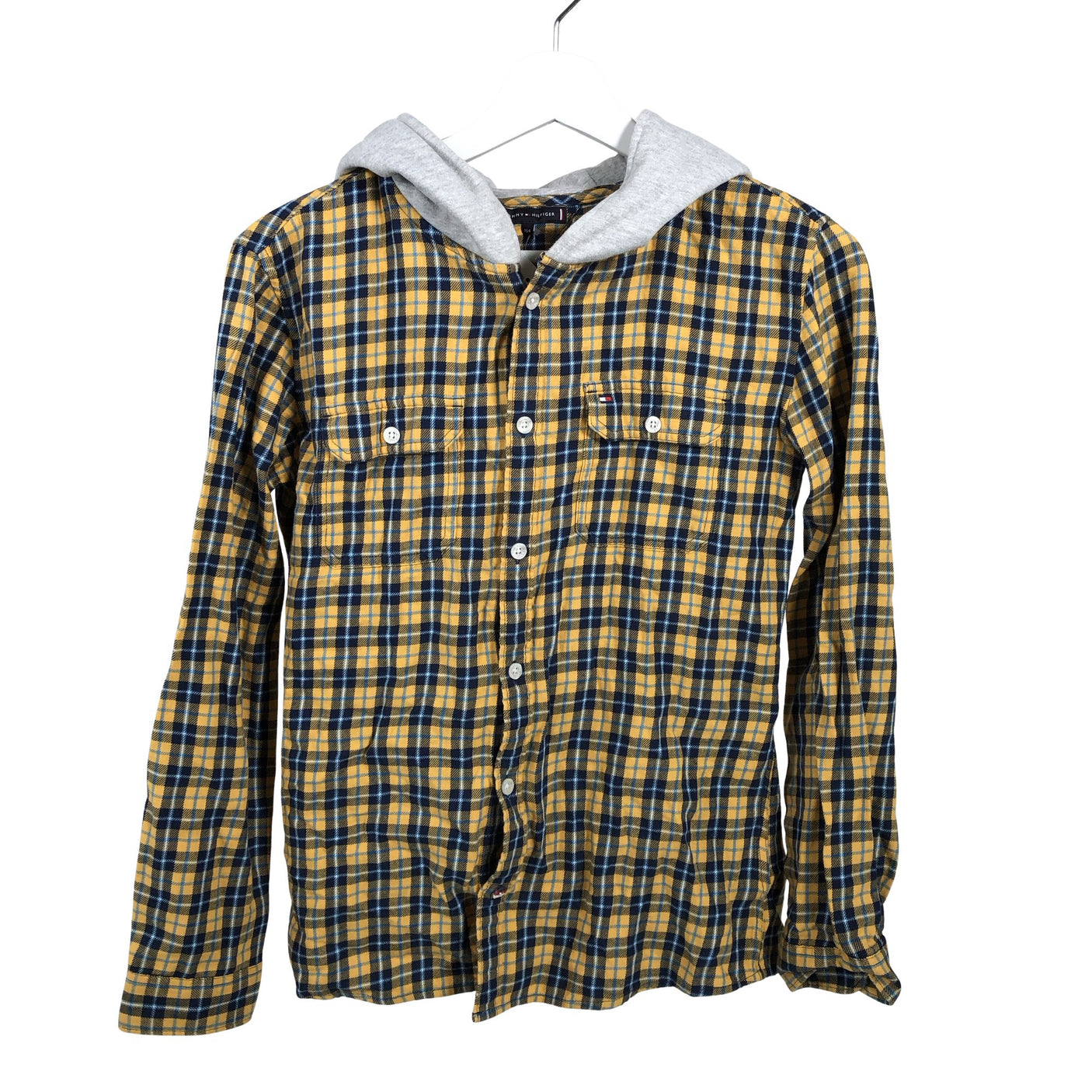 Unisex Tommy Hilfiger - Flannel shirt, size 158 - 164 - Yellow (1)