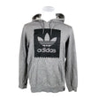 Unisex Adidas - Hoodie, size M - Gray ()