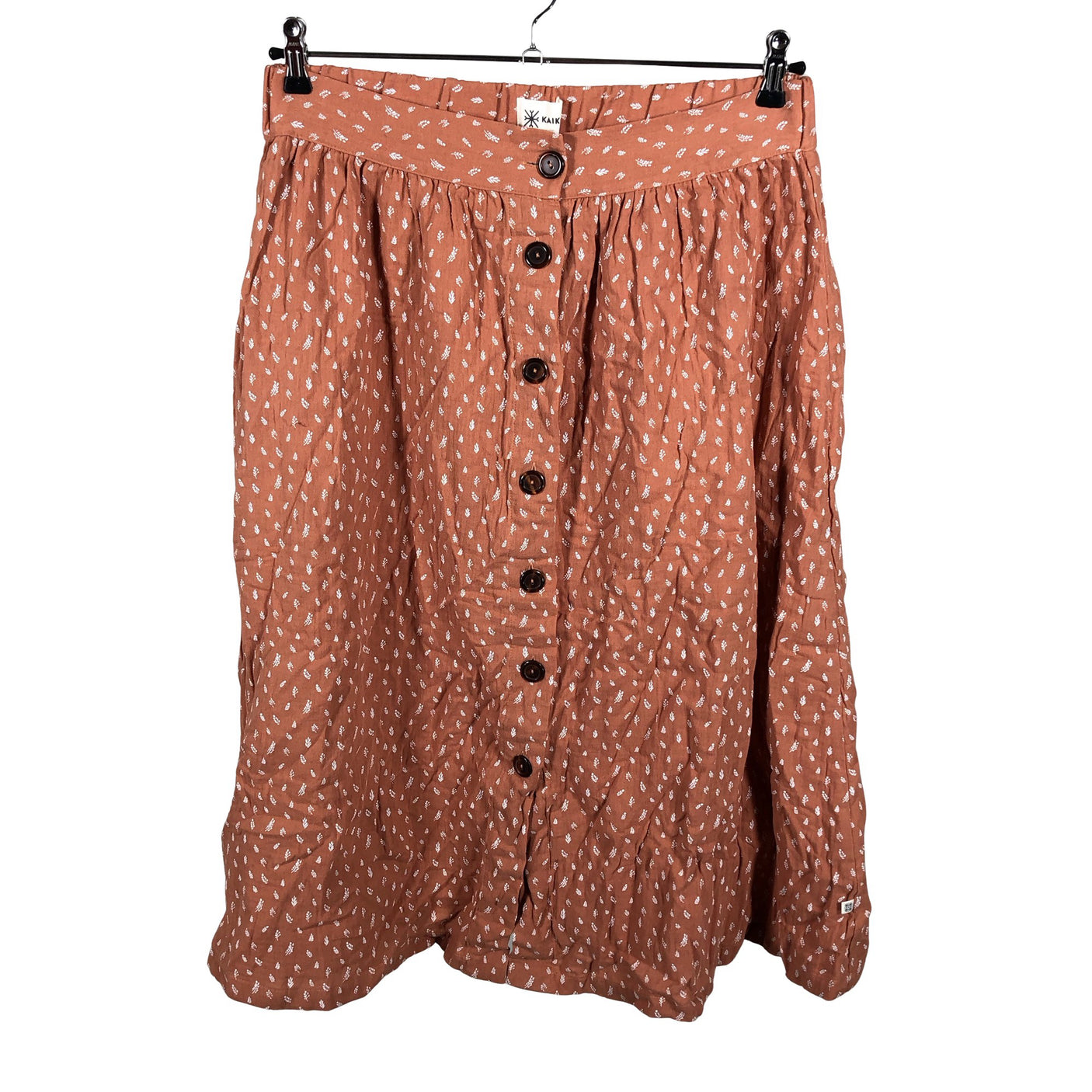 Unisex Kaiko - Fabric skirt, size 40 - Orange (1)