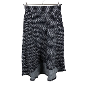 Unisex Nouki - Tricot skirt, size 38 - Black (2)