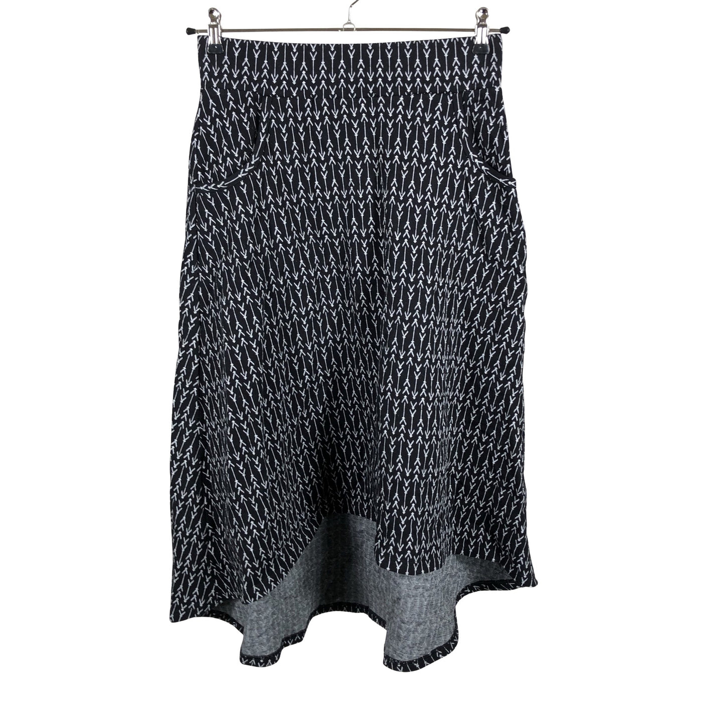 Unisex Nouki - Tricot skirt, size 38 - Black (1)