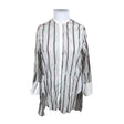 Unisex by Malene Birger - Schiffon tunic, size 36 - Gray ()