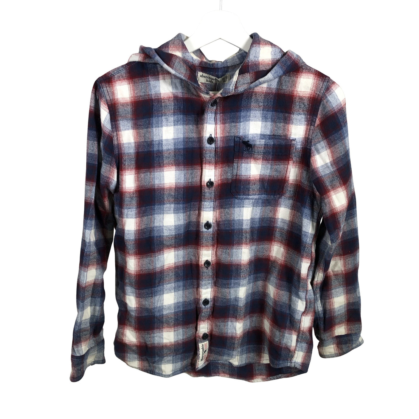 Unisex Abercrombie&Fitch - Flannel shirt, size 146 - 152 - Blue (1)