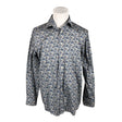 Unisex Eton - Collared shirt, size L - Blue ()
