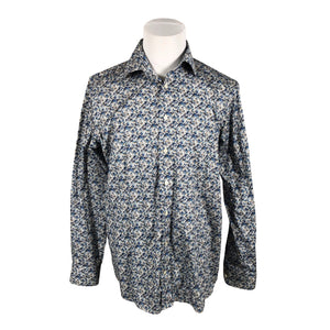 Unisex Eton - Collared shirt, size L - Blue (1)