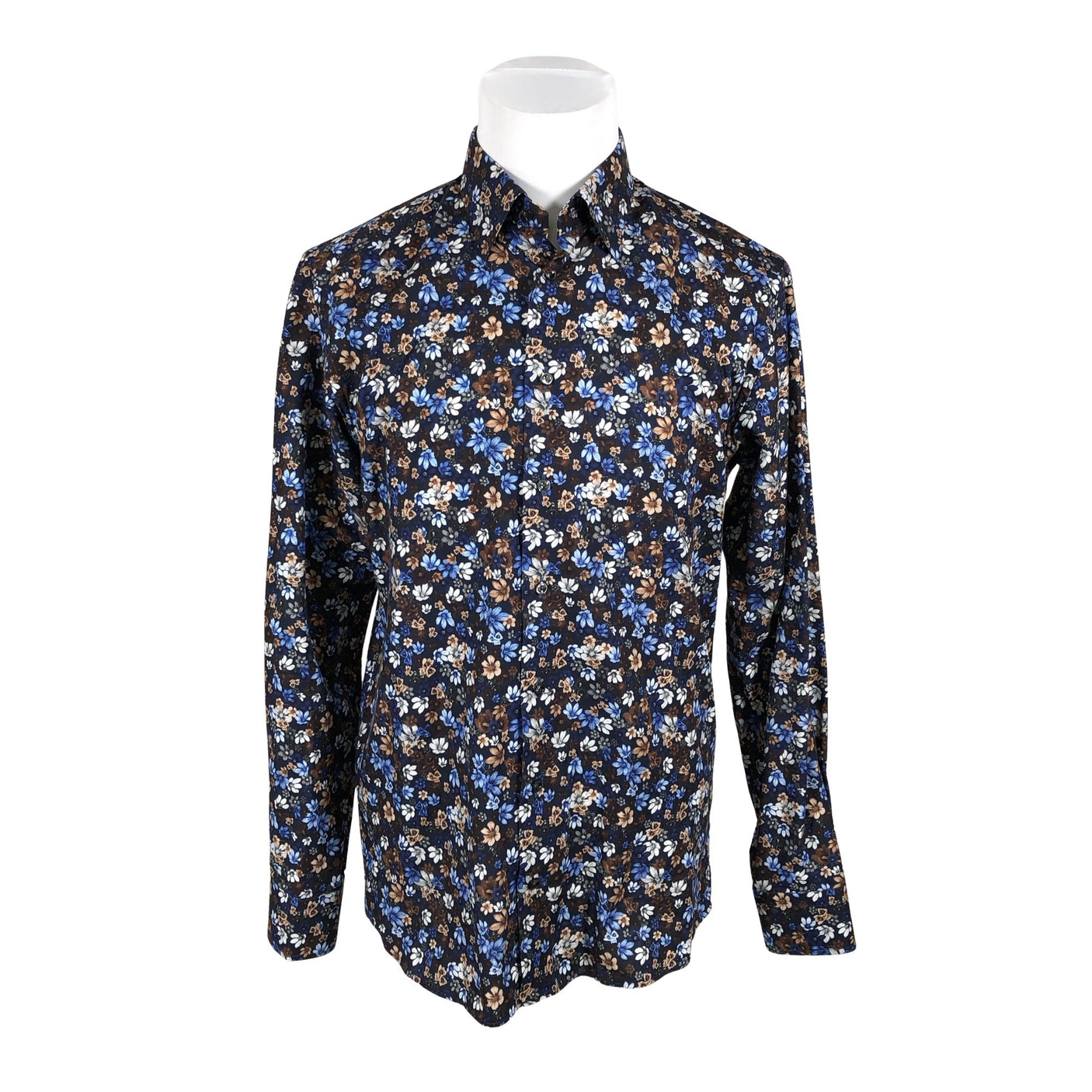 Unisex Eton - Collared shirt, size L - Blue (1)