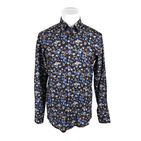 Unisex Eton - Collared shirt, size L - Blue ()