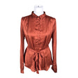 Unisex Sisley - Blouse, size 38 - Orange ()