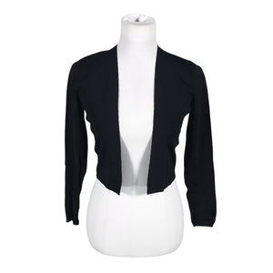 Unisex Esprit - Knit bolero jacket, size 36 - Black (1)