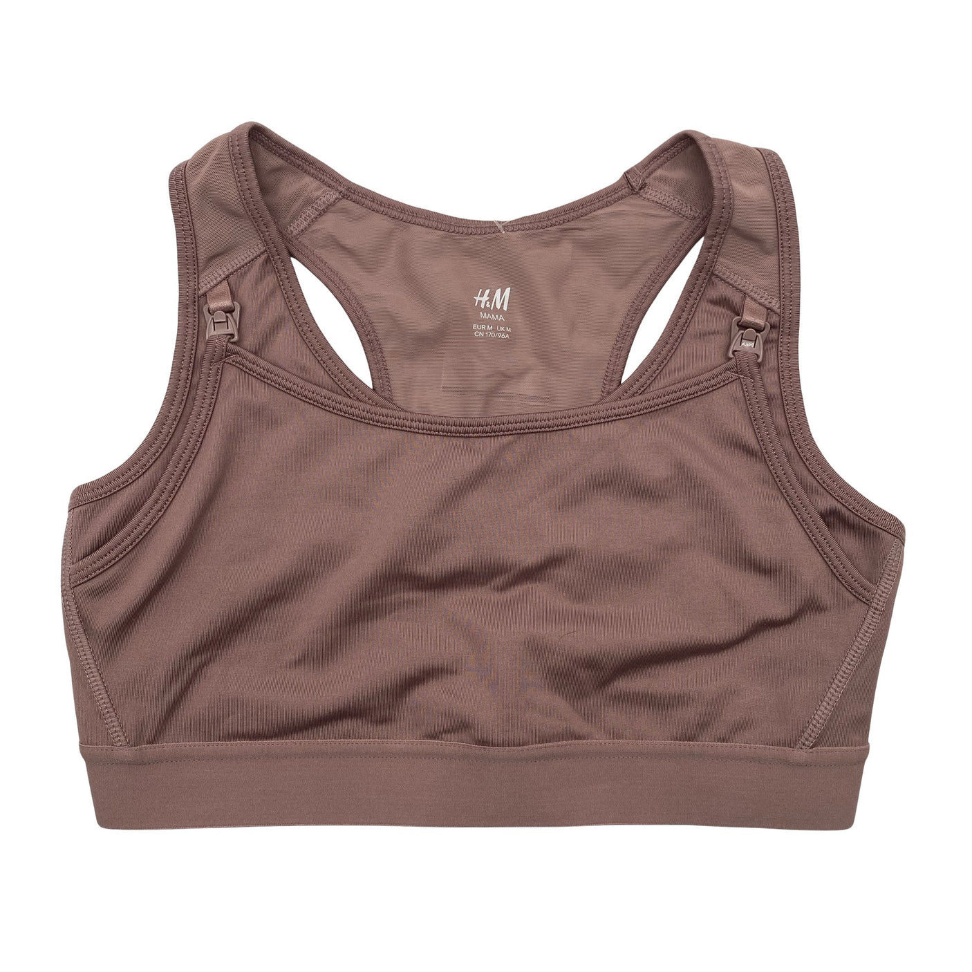 Unisex H&M Mama - Sports top, size 38 - Light pink (1)