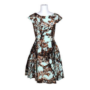 Unisex Ted Baker - Party dress, size 36 - Turquoise (2)