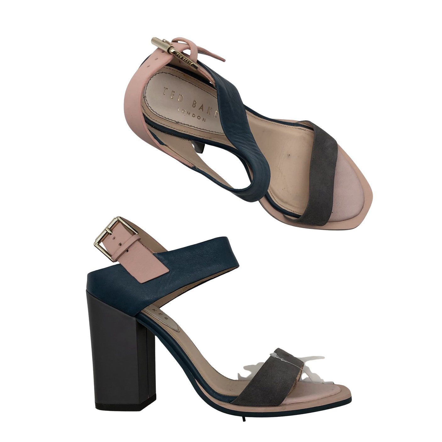 Unisex Ted Baker - Heeled sandals, size 39 - Blue (1)