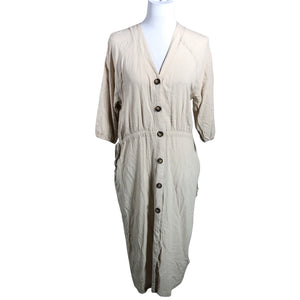 Unisex Makia - Dress, size 38 - Beige (1)