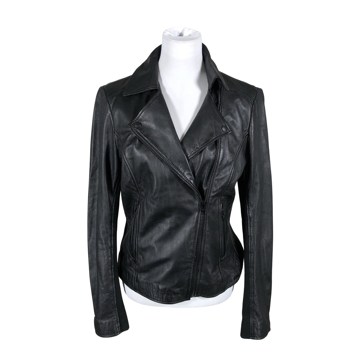Unisex Tigha - Leather jacket, size 40 - Black (1)
