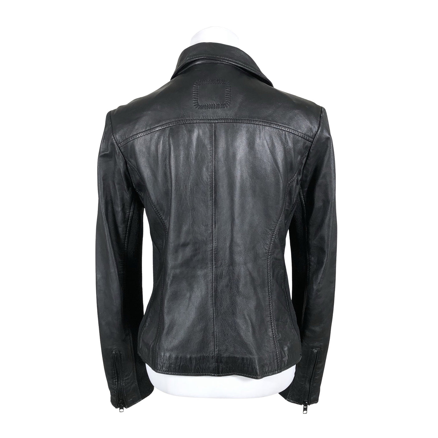 Unisex Tigha - Leather jacket, size 40 - Black (3)
