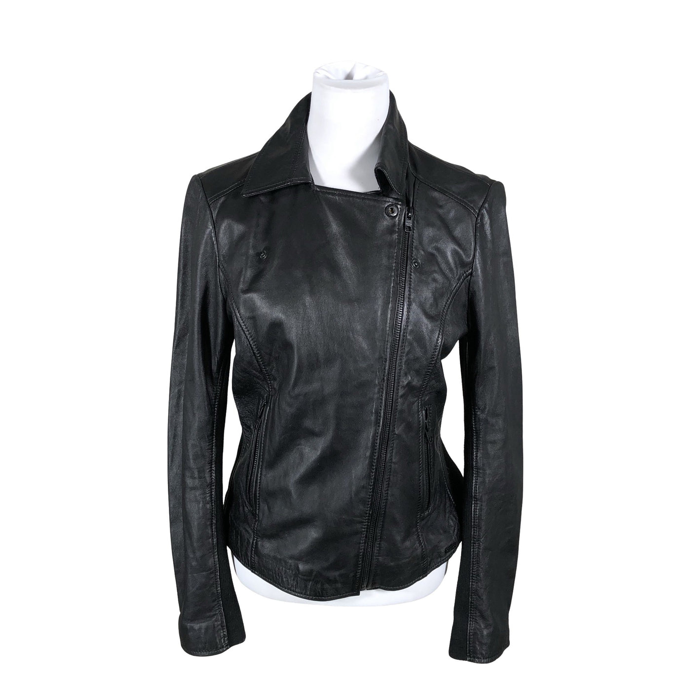 Unisex Tigha - Leather jacket, size 40 - Black (2)