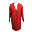 Unisex Selected - Cardigan, size 38 - Red ()