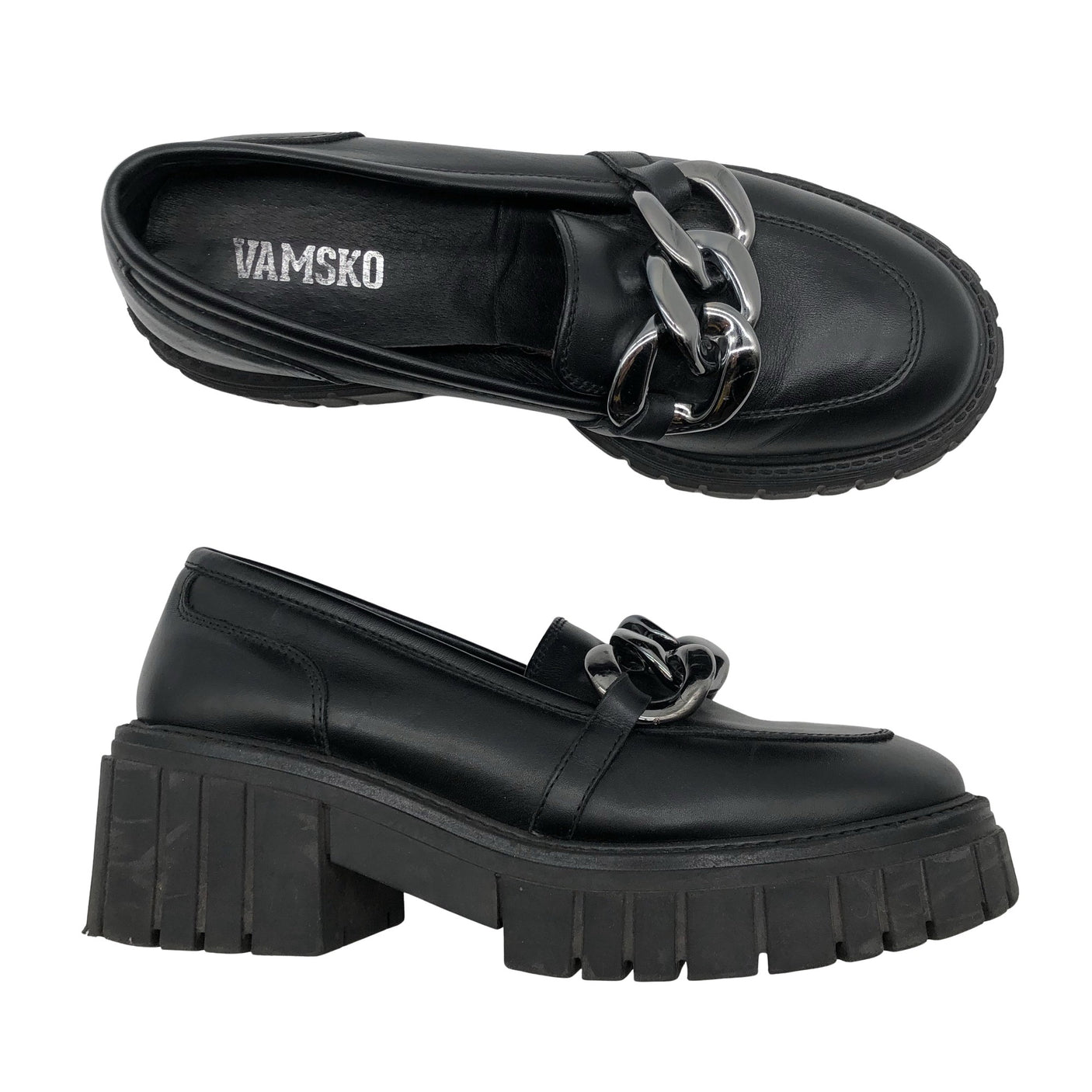 Unisex Vamsko - Loafers, size 40 - Black (1)