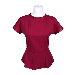 Unisex MaxMara Studio - Short-sleeved blouse, size 40 - Pink (1)